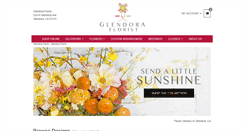 Desktop Screenshot of glendoraflorist.com